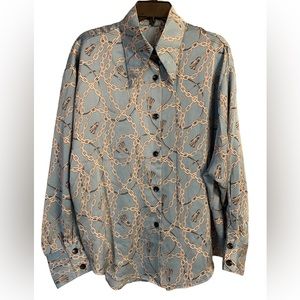 Fashion Nova Long Sleeve Dress Shirt Size XL